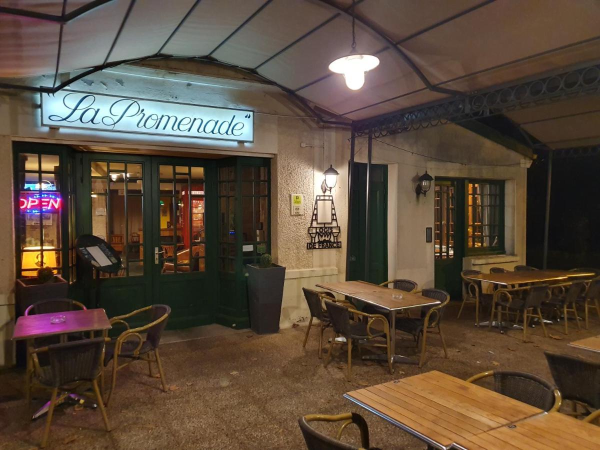 Hotel Restaurant La Promenade Gourdon Exterior photo